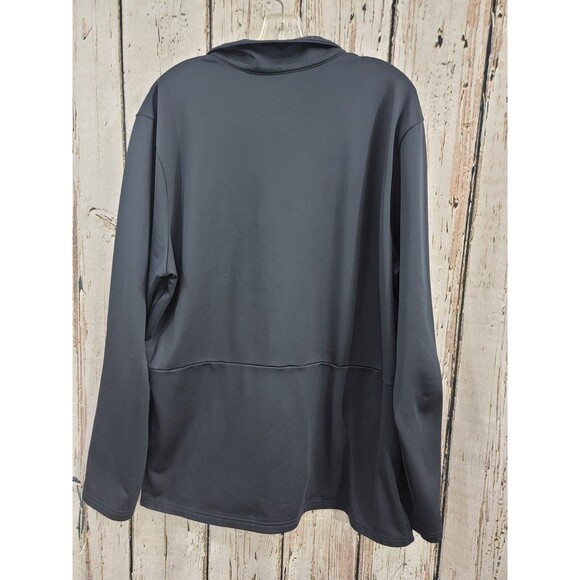 CUTS Clothing Men's XL Performance Q-zip 1/4 Zip Pullover Sweatshirt Black EUC - Picture 5 of 10